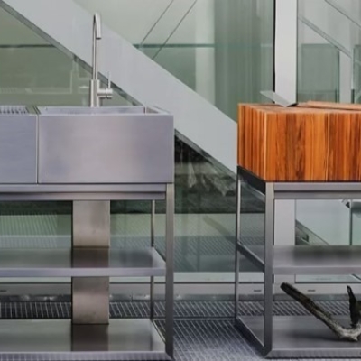 Garden Ease Custom Open Kitchen Modular Yacht Collection